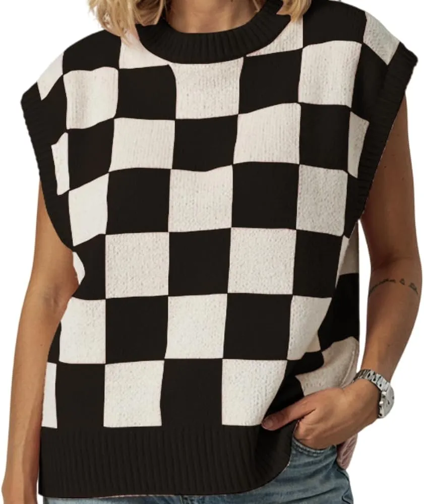Women's Spring Loose Short Sleeve Pullover Sweater Fashionable Office Vacation Wear Fall Summer