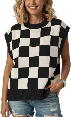 Women's Spring Loose Short Sleeve Pullover Sweater Fashionable Office Vacation Wear Fall Summer