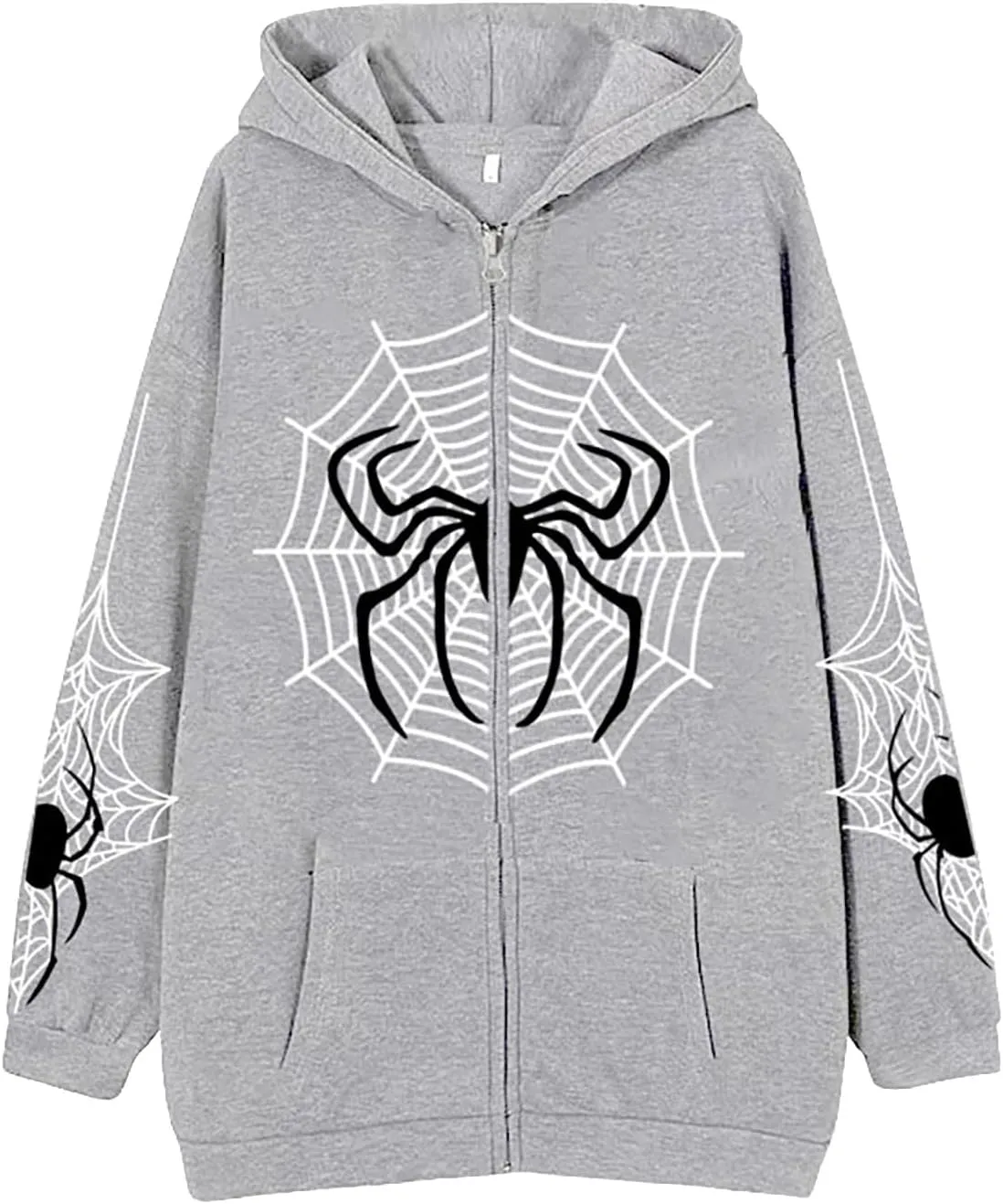 Womens Zip Up Hoodies Long Sleeve Oversized Sweatshirts Fleece Y2K Jacket 2024 Trendy Fall Outfits Cute Teens Clothes