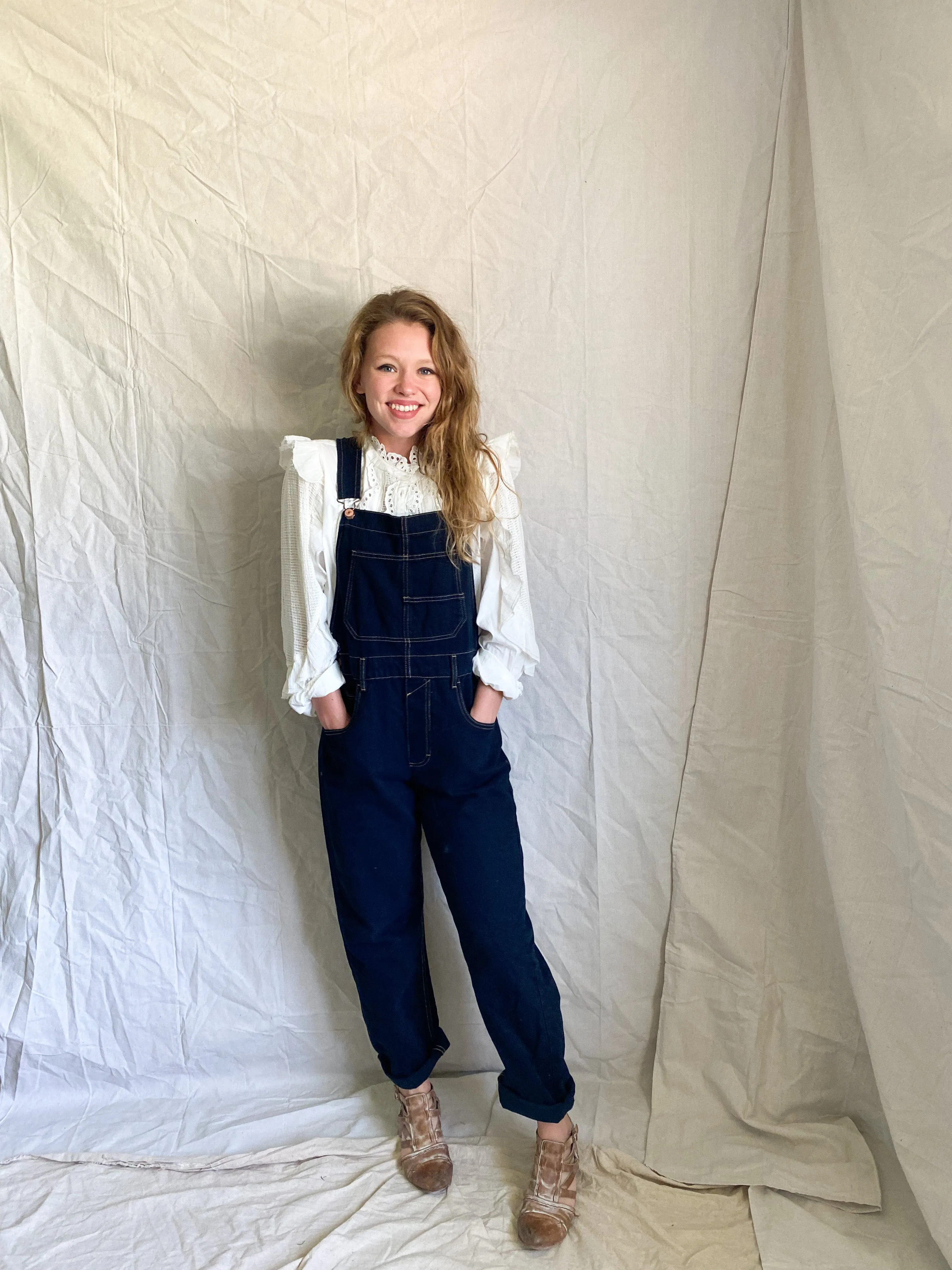 Ziggy denim overall blue black