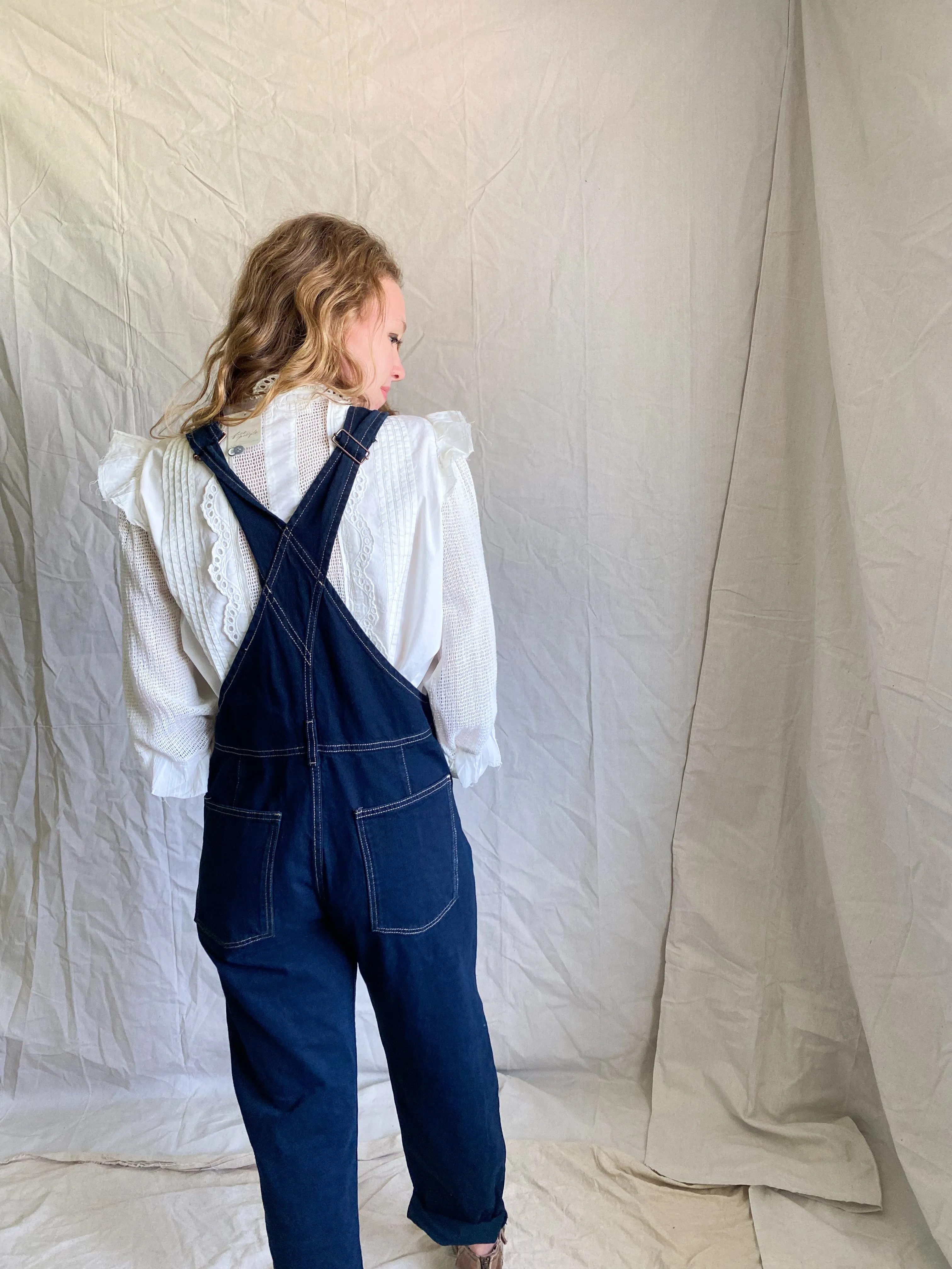 Ziggy denim overall blue black