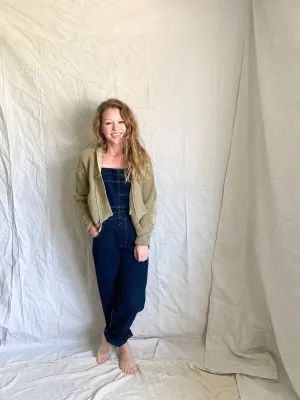 Ziggy denim overall blue black